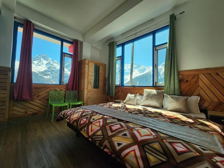 Safarnama Retreat Homestay - All Rooms With Mountain View Kalpa Luaran gambar